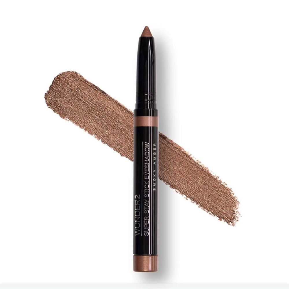 Wunder2 SUPER STAY STICK EYESHADOW Crayon Smokey Amber NIB